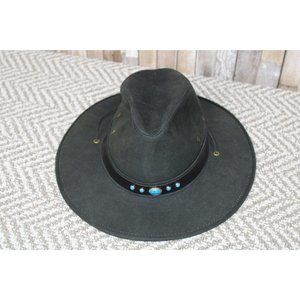 BLACK HATQUARTERS USA BY HANSCHEL COWGIRL HAT